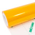 Glossy Metallic Golden Yellow vinyl roll.