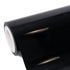 Glossy Metallic Metal Black wrap roll