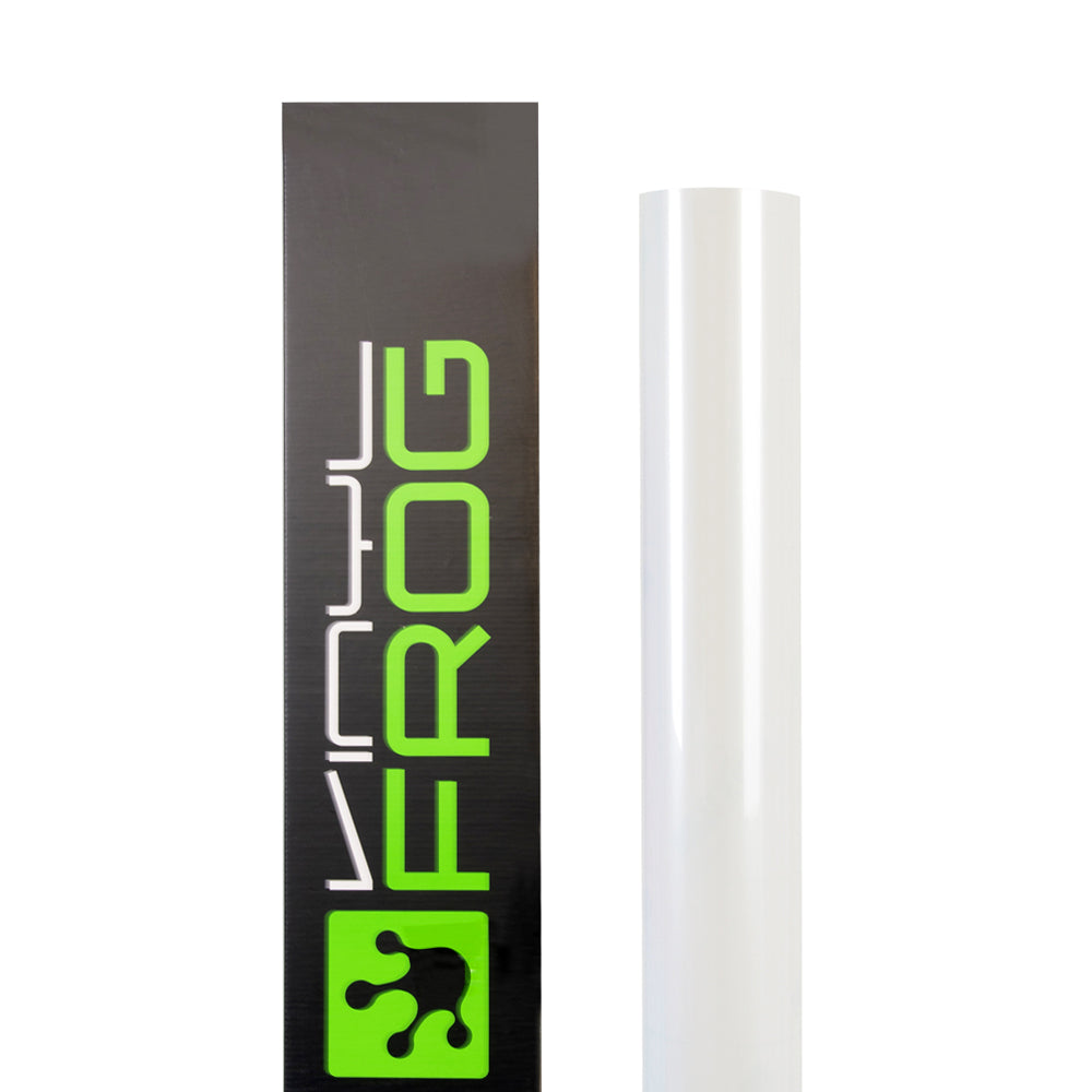 Glossy Pearl White automotive wrap roll