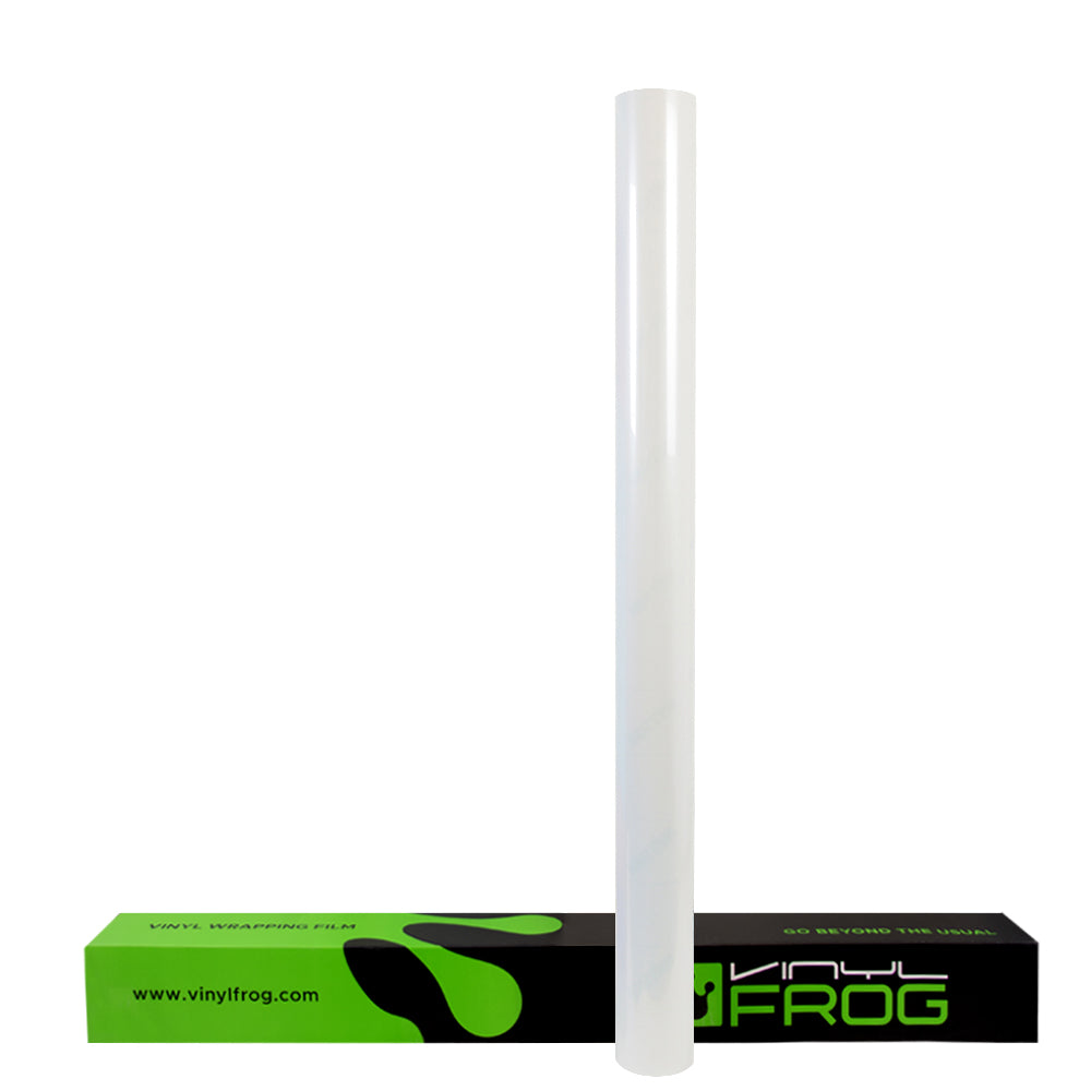 Glossy Pearl White vinyl film roll