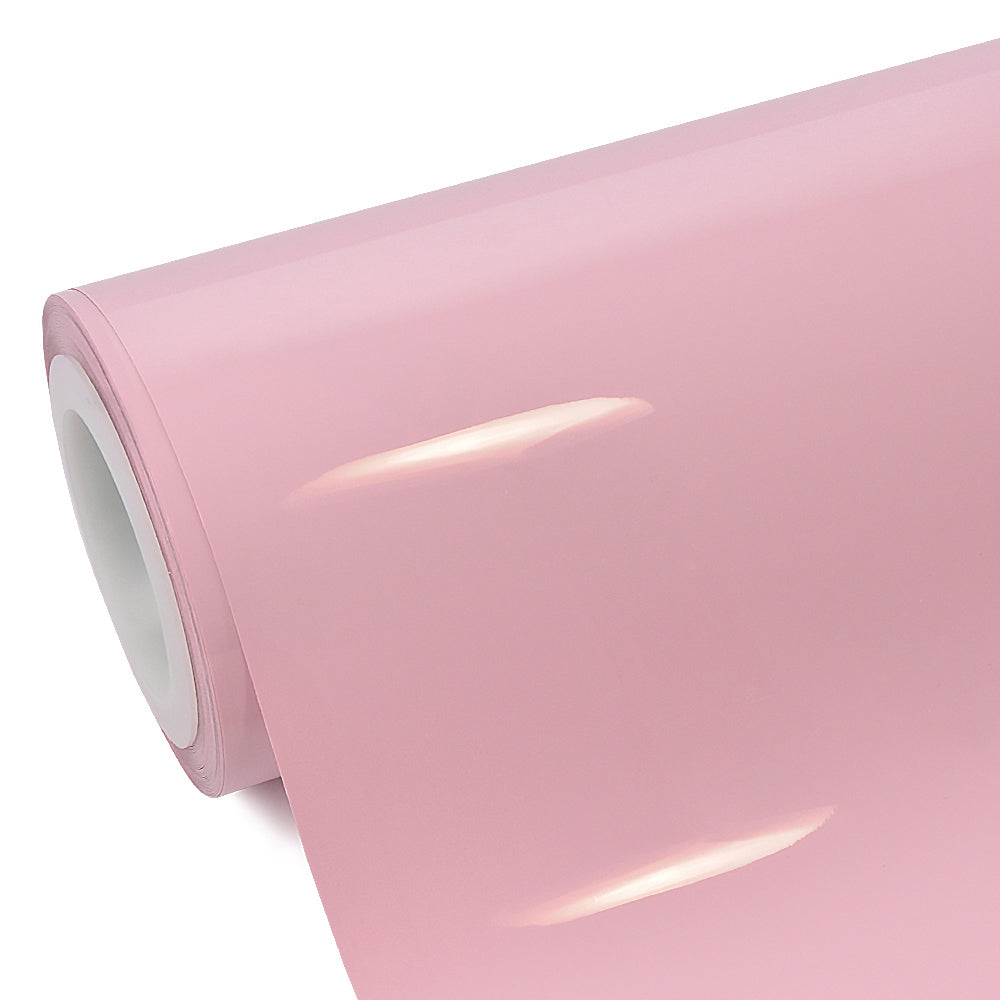 High Glossy Baby Pink car wrap roll