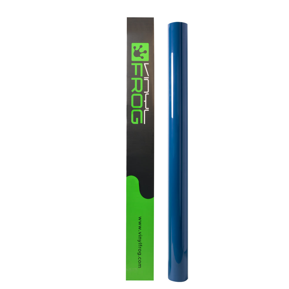 High Glossy Laguna Blue glossy wrap roll