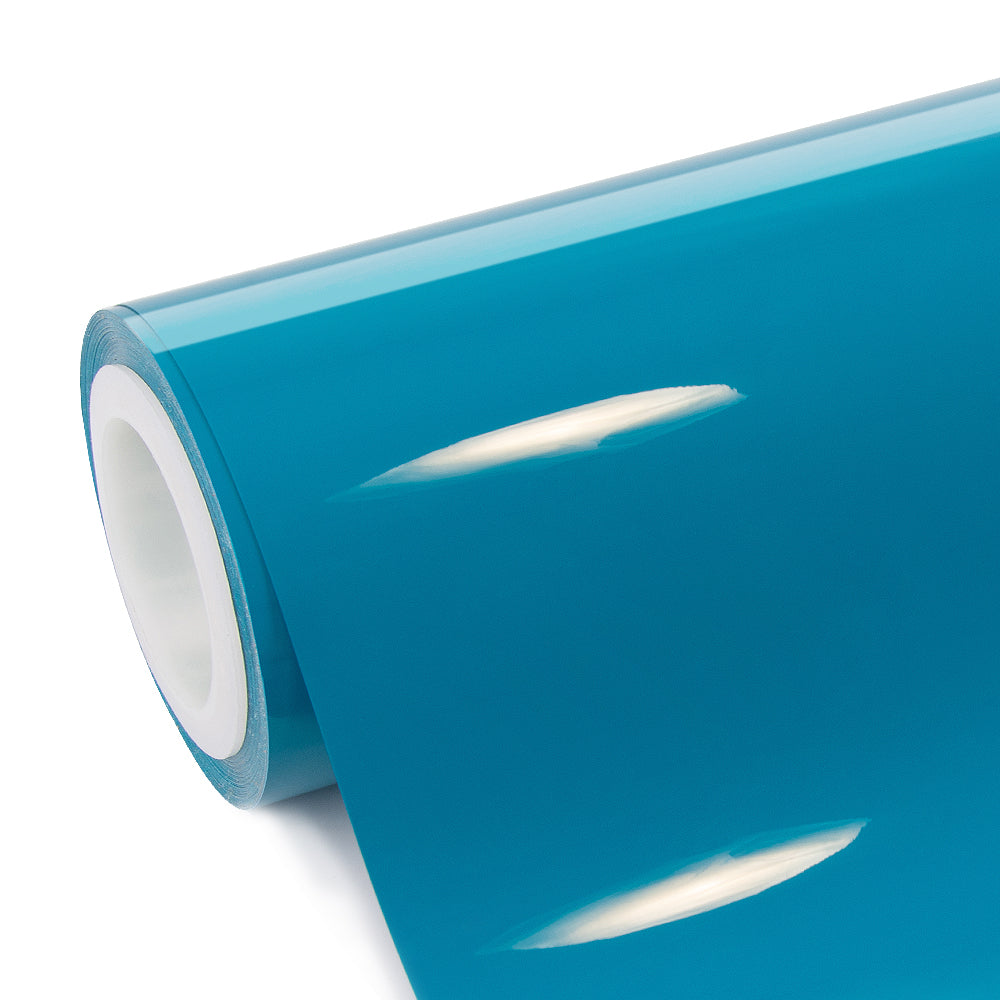 High Glossy Miami Blue wrap roll