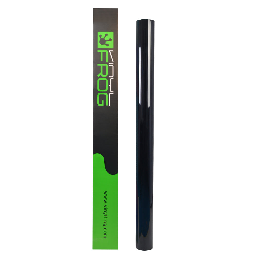 High Glossy Paint Black automotive wrap roll