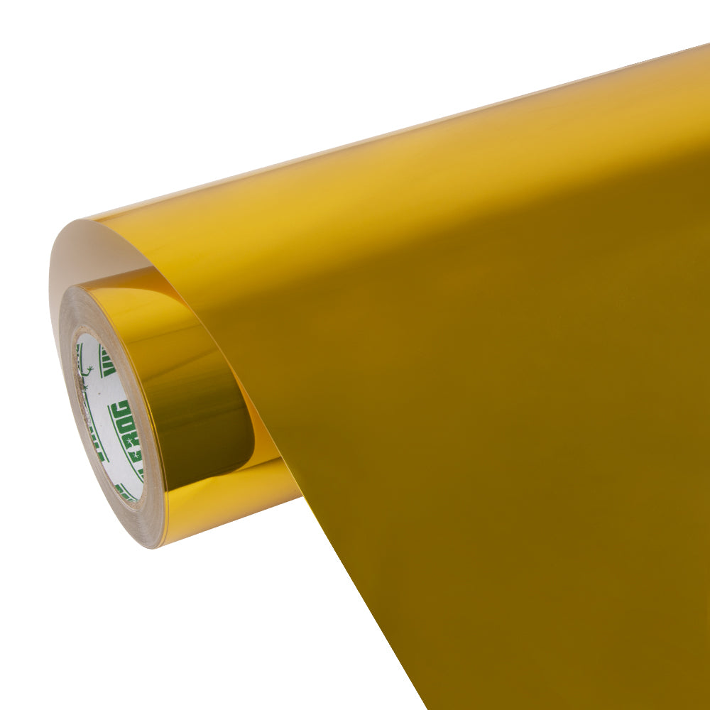 Mirror Chrome Gold vinyl roll