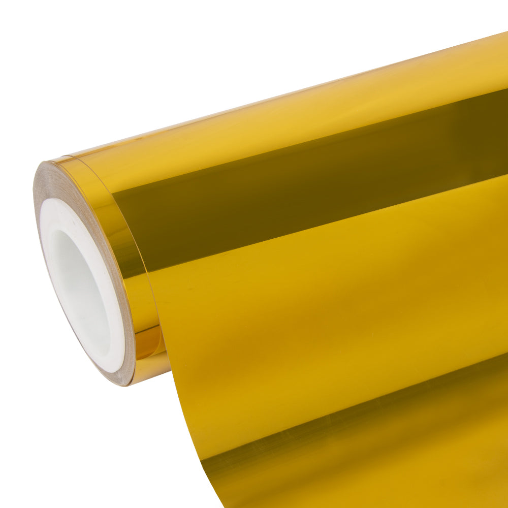 Mirror Chrome Gold wrap roll