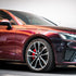 Rainbow Drift Black Red car wrap.