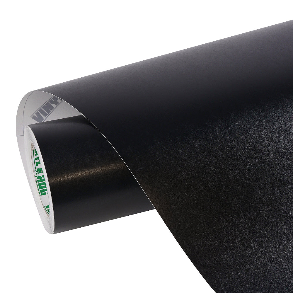 Satin Black automotive vinyl wrap roll