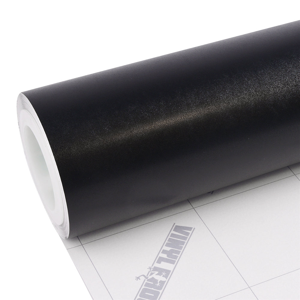 Satin Black Vinyl Wrap roll
