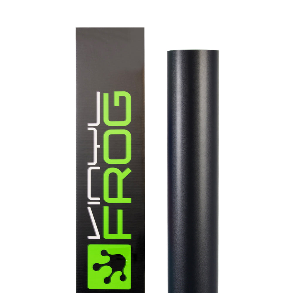 Satin Black vehicle wrap roll