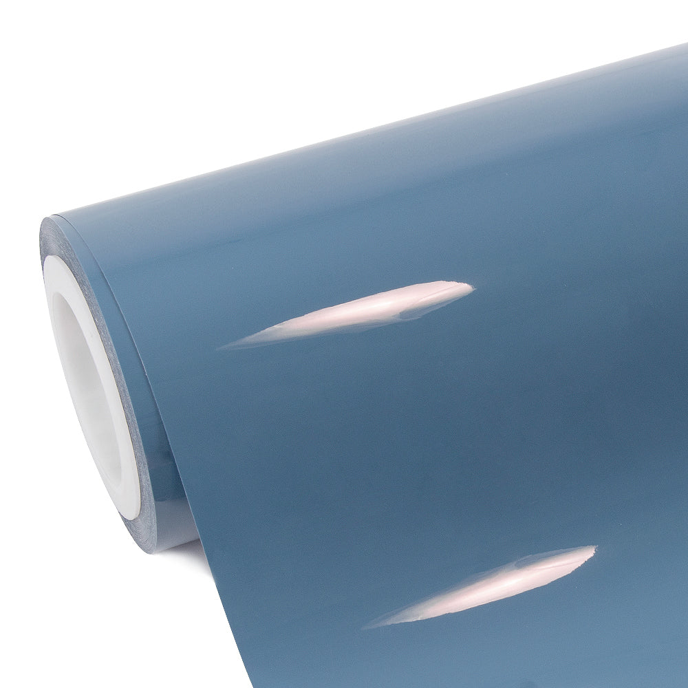 Super Glossy China Blue wrap roll