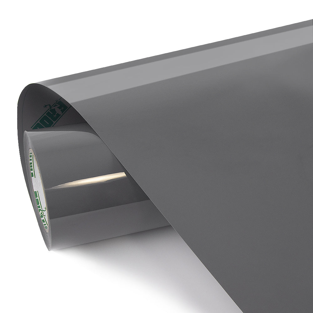 Super Glossy Nardo Gray vinyl film roll.