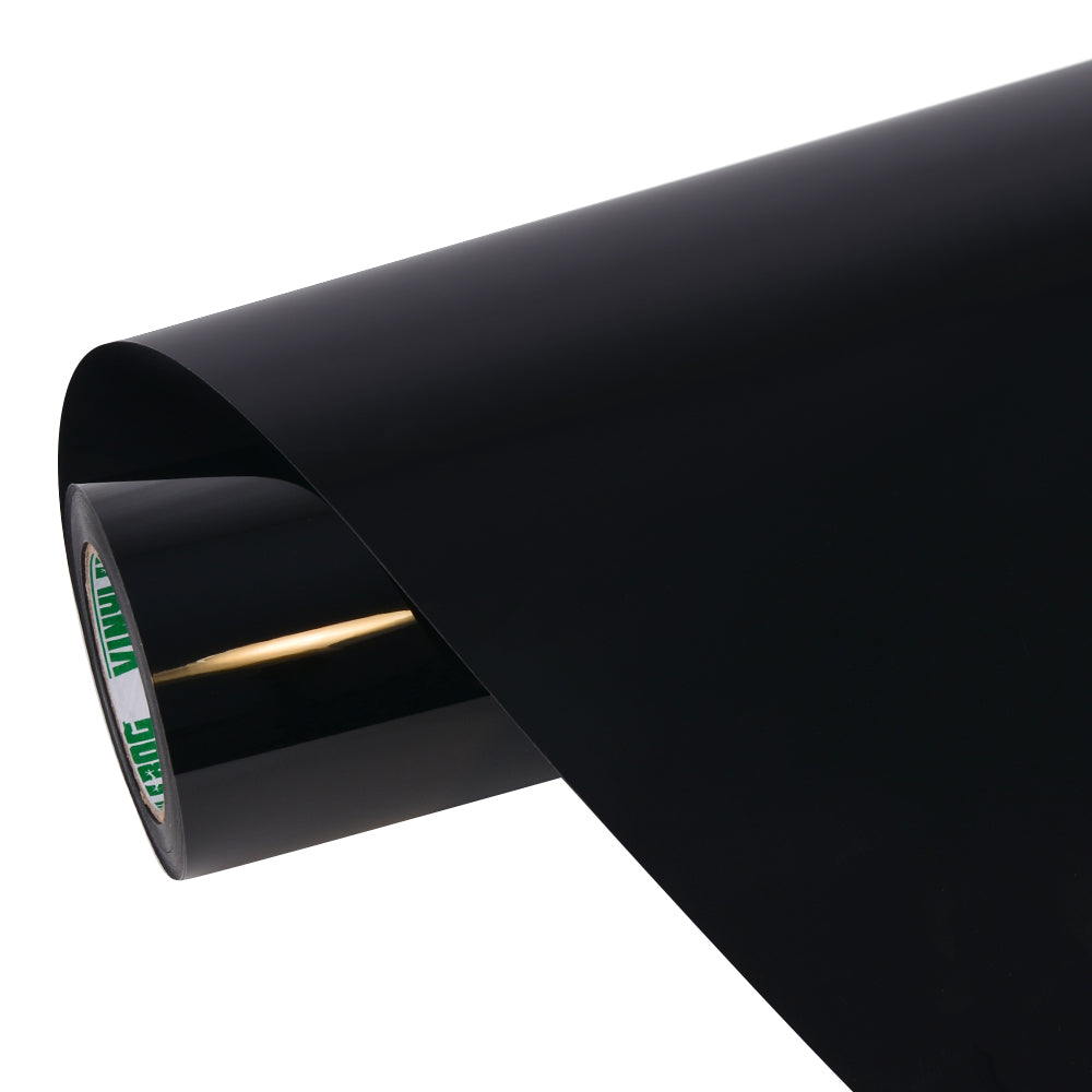 Super Glossy Piano Black vinyl film roll