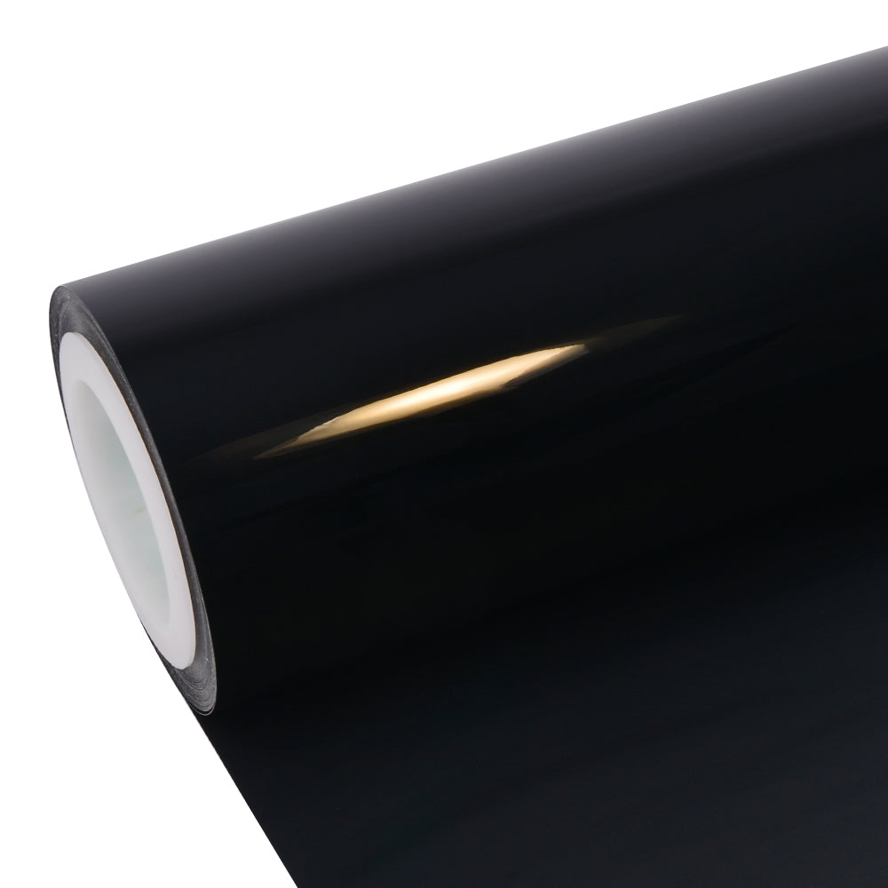 Super Glossy Piano Black vinyl roll