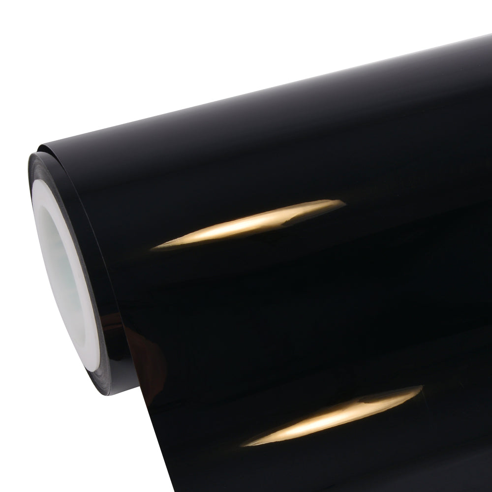 Super Glossy Piano Black wrap roll