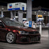 Volkswagen Jetta wrapped in Glossy Metallic Black Rose vinyl wrap