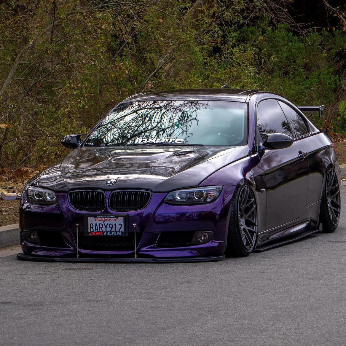 Glossy Metallic Midnight Purple Vinyl Wrap