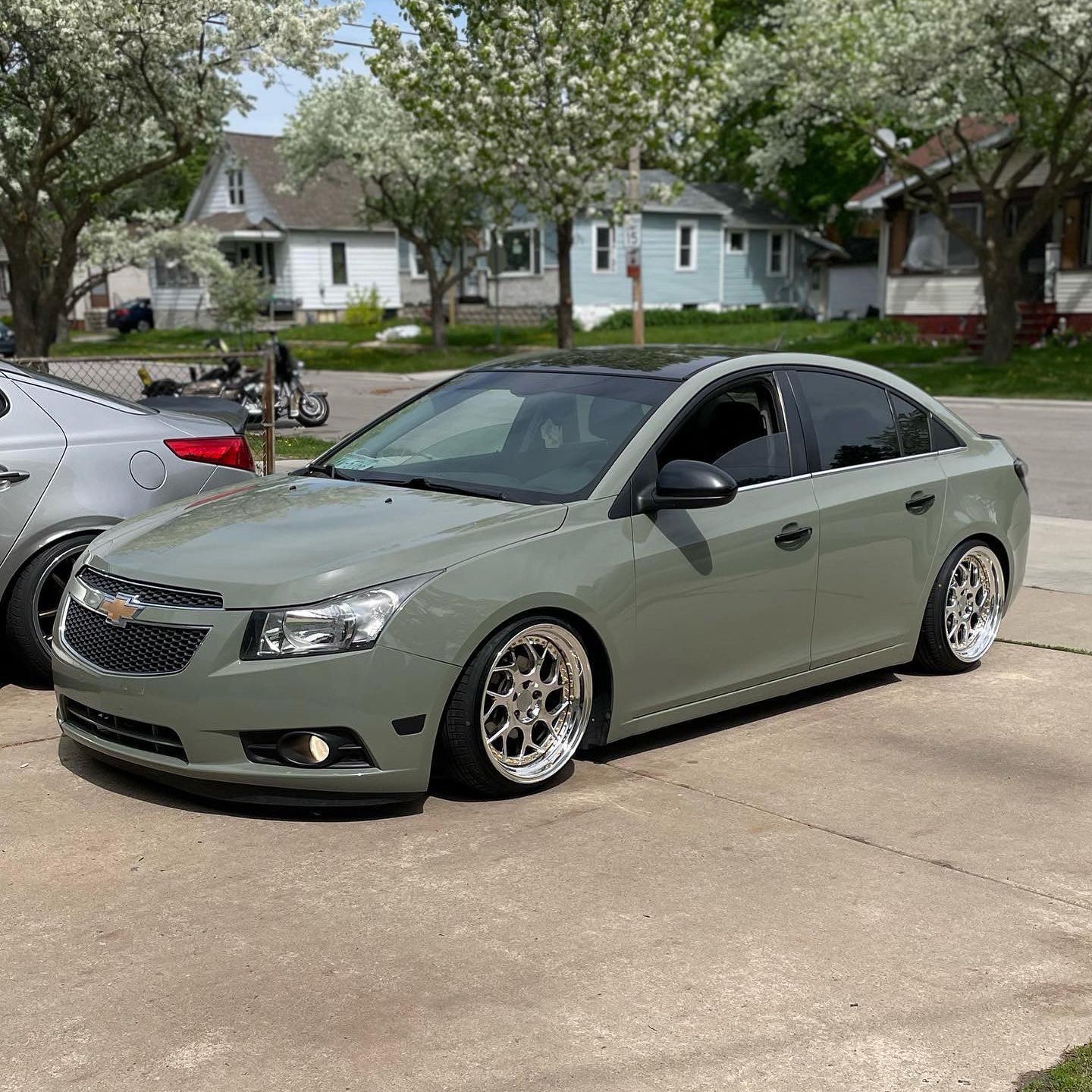 Super Glossy  Khaki Green Vinyl Wrap