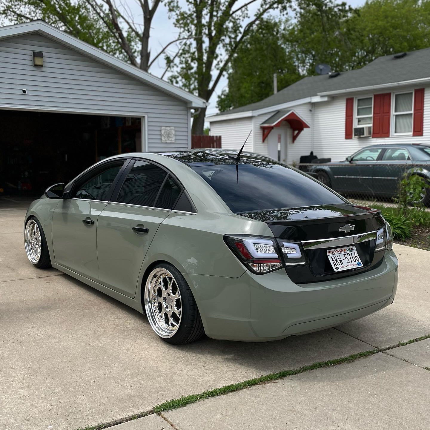 Super Glossy  Khaki Green Vinyl Wrap