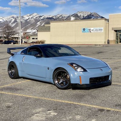 Super Glossy Air Force Blue Vinyl Wrap